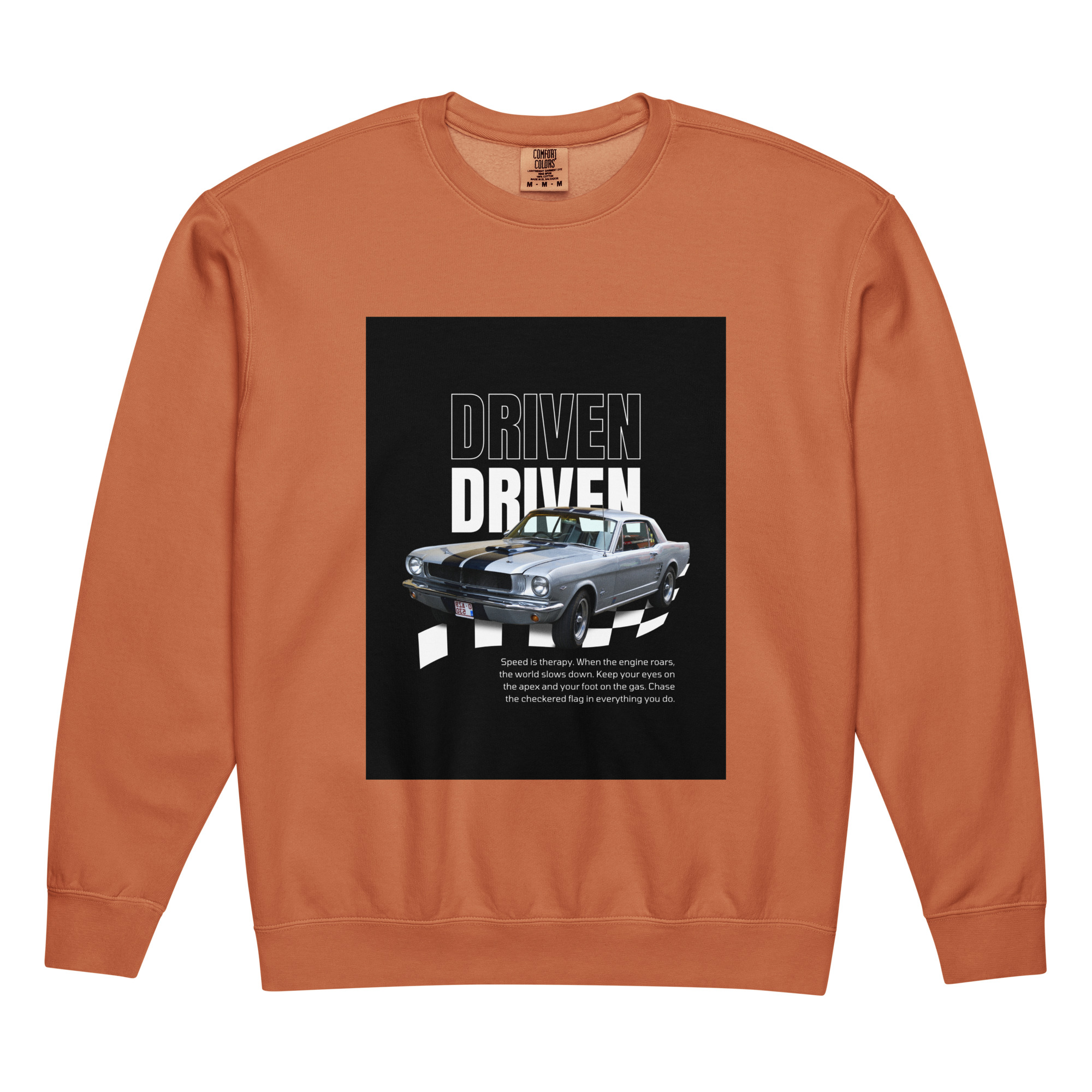 Unisex garment-dyed fleece crewneck sweatshirt - Image 14