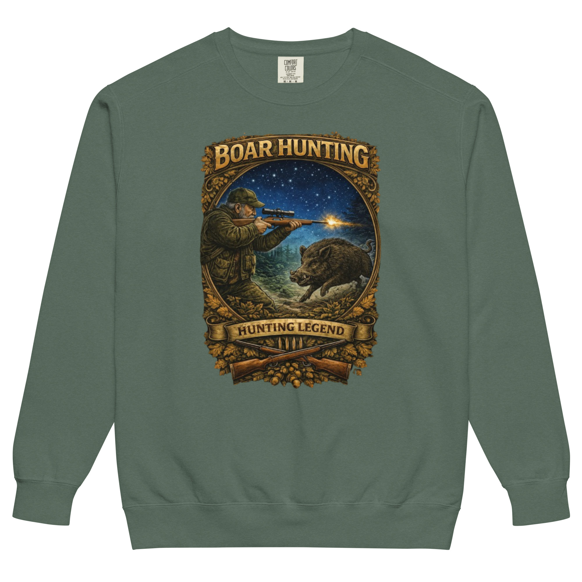 Unisex garment-dyed sweatshirt - Image 2