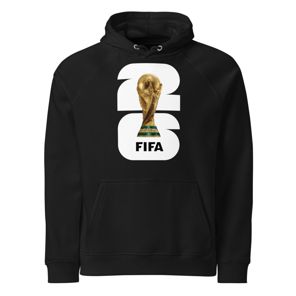 Fifa World Cup 2026 Unisex Eco Raglan Hoodie