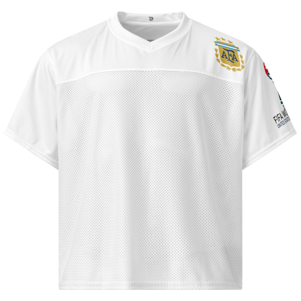 Argentina FIFA 2026 Boxy football jersey